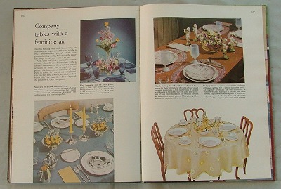 １９６０年代のテーブルセッティング１